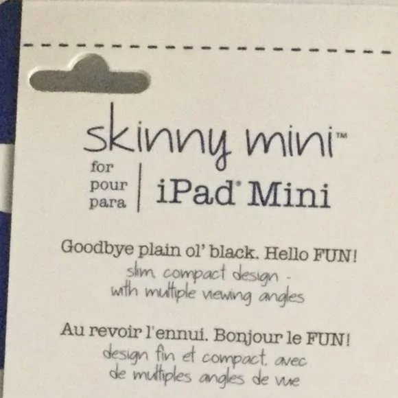 NEW Studio C Skinny Mini Case iPad Mini The Tee'd Off Collection - Picture 3 of 6